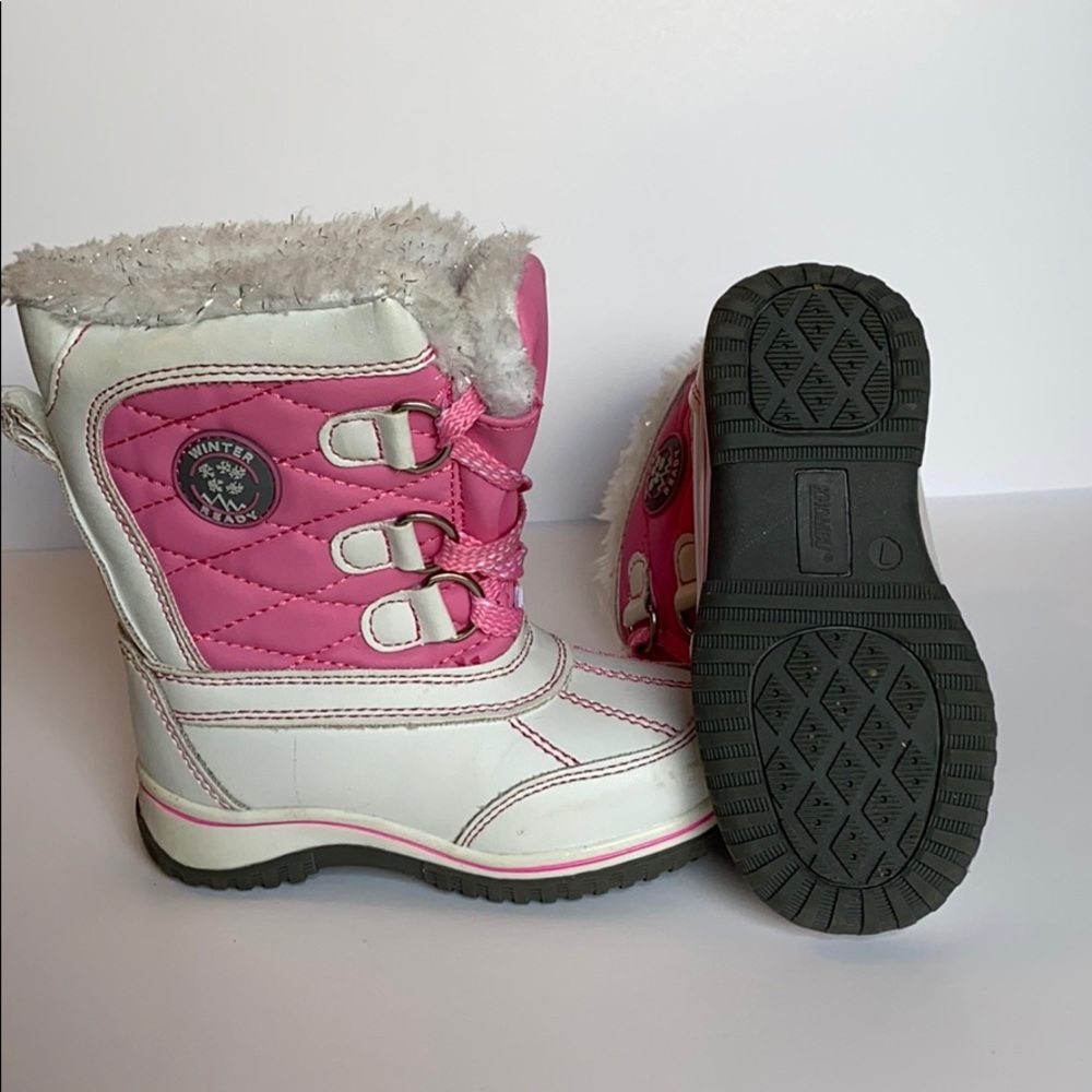 Winter snow toddler boots size 7